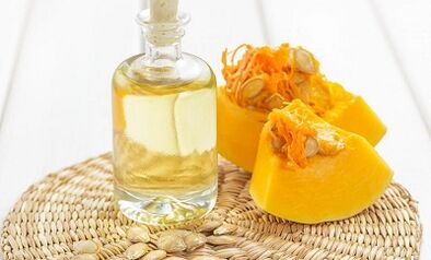 Pumpkin oil for breeding pests